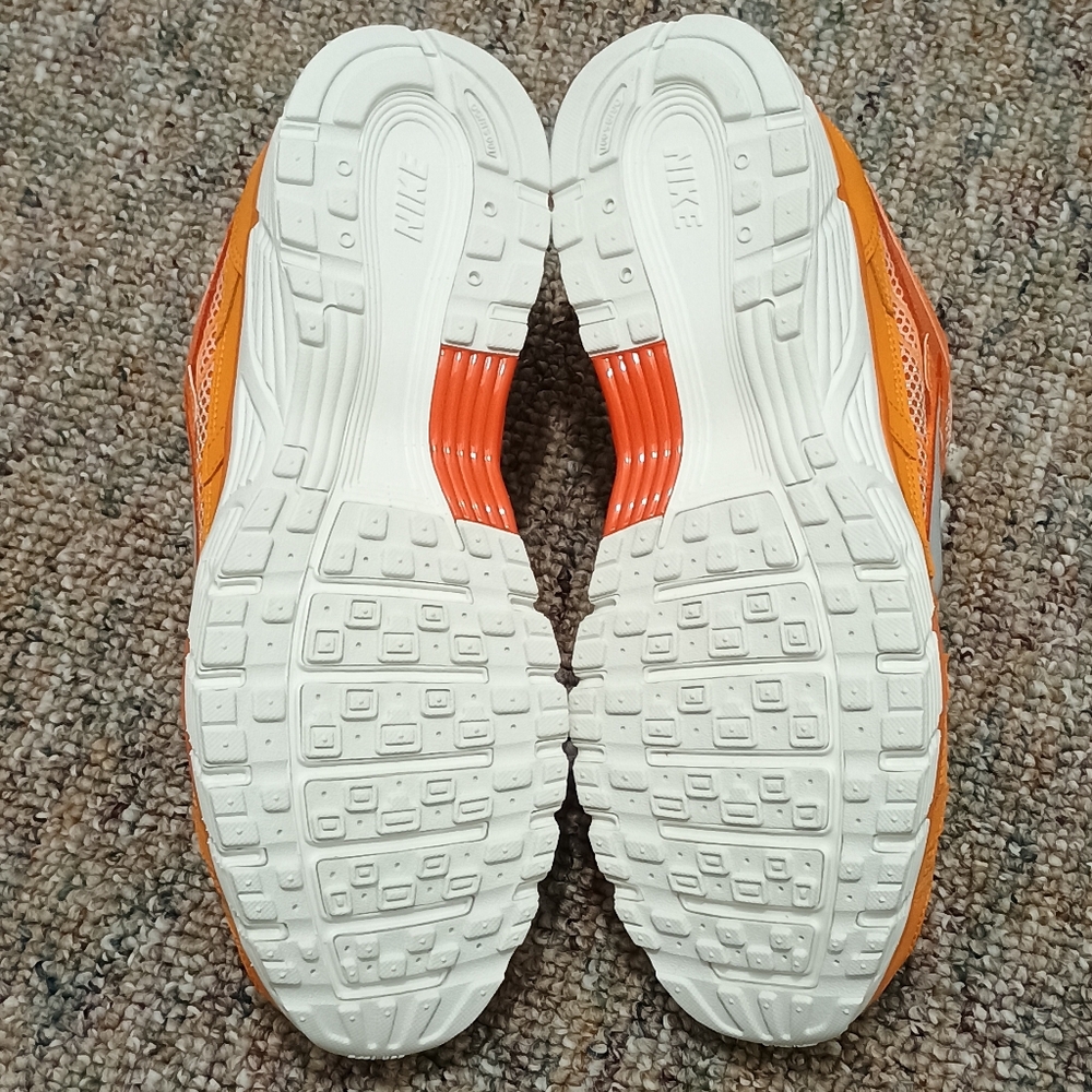 Nike P-6000 Orange White Sneakers Mens size 12.5 - Picture 4 of 7